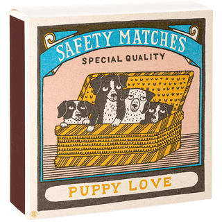 PUPPY LOVE LUXURY SAFETY MATCHES - DYKE & DEAN