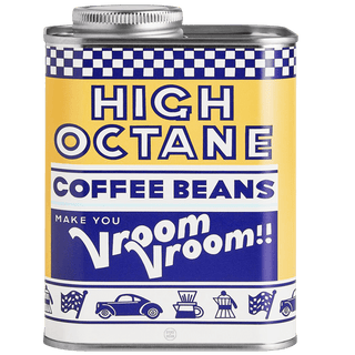 RIDE & GRIND HIGH OCTANE COFFEE BEANS TIN - DYKE & DEAN