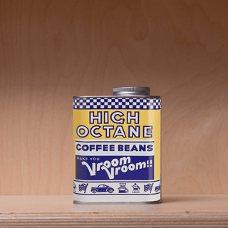 RIDE & GRIND HIGH OCTANE COFFEE BEANS TIN - DYKE & DEAN