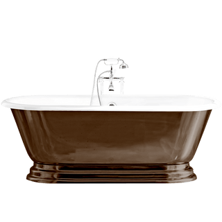 SHABBY ENAMEL CAST IRON BATHTUB COLOUR - DYKE & DEAN