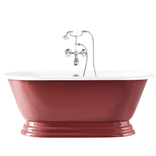 SHABBY ENAMEL CAST IRON BATHTUB COLOUR - DYKE & DEAN