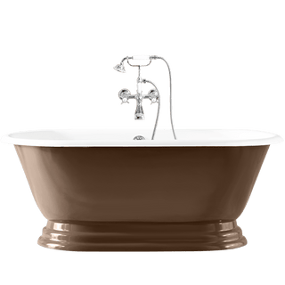 SHABBY ENAMEL CAST IRON BATHTUB COLOUR - DYKE & DEAN