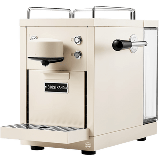 SJOSTRAND COFFEE CAPSULE MACHINE THE ORIGINAL BEIGE MACHINE - DYKE & DEAN