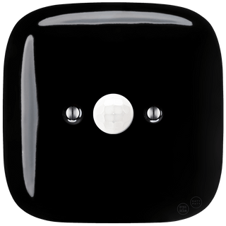 SQUARE PORCELAIN WALL CABLE MOTION SENSOR BLACK - DYKE & DEAN