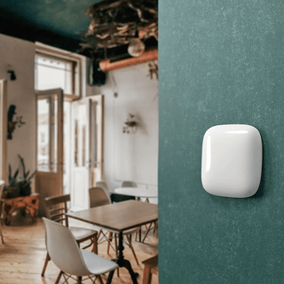 SQUARE PORCELAIN WALL CABLE MOTION SENSOR CAPPUCCINO - DYKE & DEAN