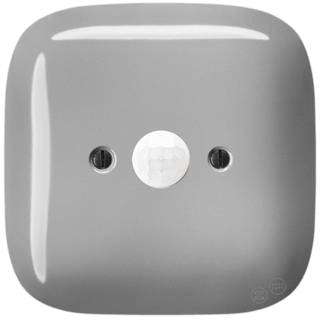 SQUARE PORCELAIN WALL CABLE MOTION SENSOR GREY - DYKE & DEAN