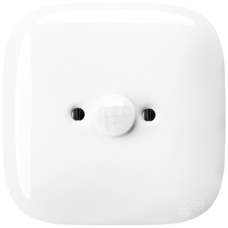 SQUARE PORCELAIN WALL CABLE MOTION SENSOR WHITE - DYKE & DEAN