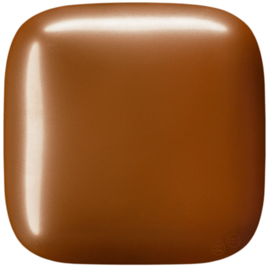 SQUARE PORCELAIN WALL ROCKER LIGHT SWITCH COPPER - DYKE & DEAN