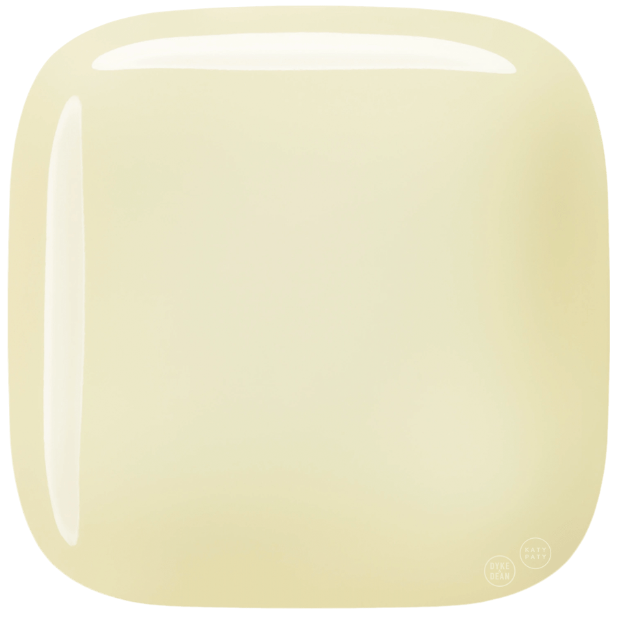 SQUARE PORCELAIN WALL ROCKER LIGHT SWITCH VANILLA - DYKE & DEAN