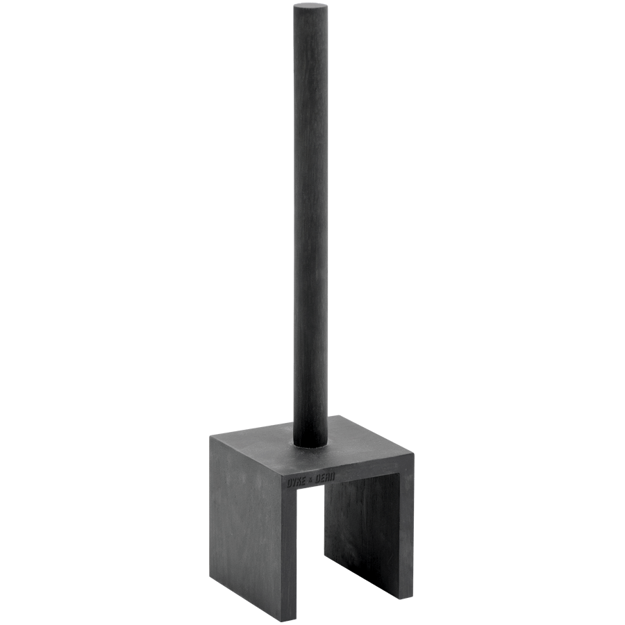 TOILET ROLL HOLDER COSMOS DARK OAK - DYKE & DEAN