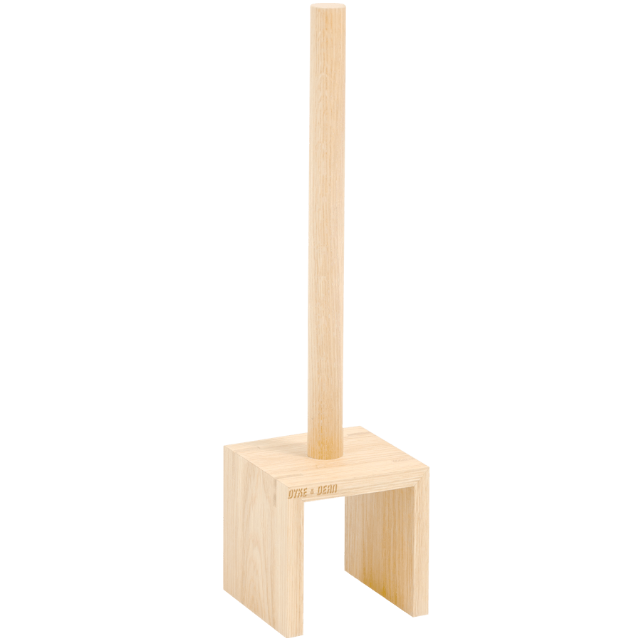 TOILET ROLL HOLDER COSMOS NATURAL OAK - DYKE & DEAN