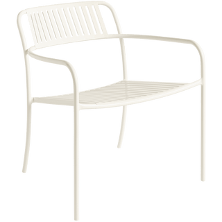 TOLIX PATIO LOUNGE SLATTED ARMCHAIR - DYKE & DEAN