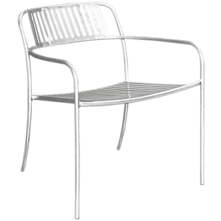 TOLIX PATIO LOUNGE SLATTED ARMCHAIR - DYKE & DEAN