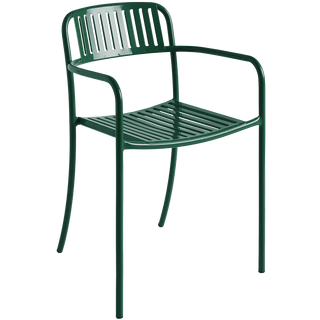 TOLIX PATIO SLATTED ARMCHAIR - DYKE & DEAN