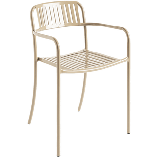 TOLIX PATIO SLATTED ARMCHAIR - DYKE & DEAN