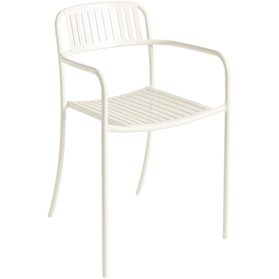 TOLIX PATIO SLATTED ARMCHAIR - DYKE & DEAN