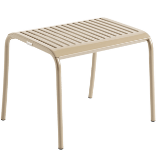 TOLIX PATIO SLATTED OTTOMAN - DYKE & DEAN