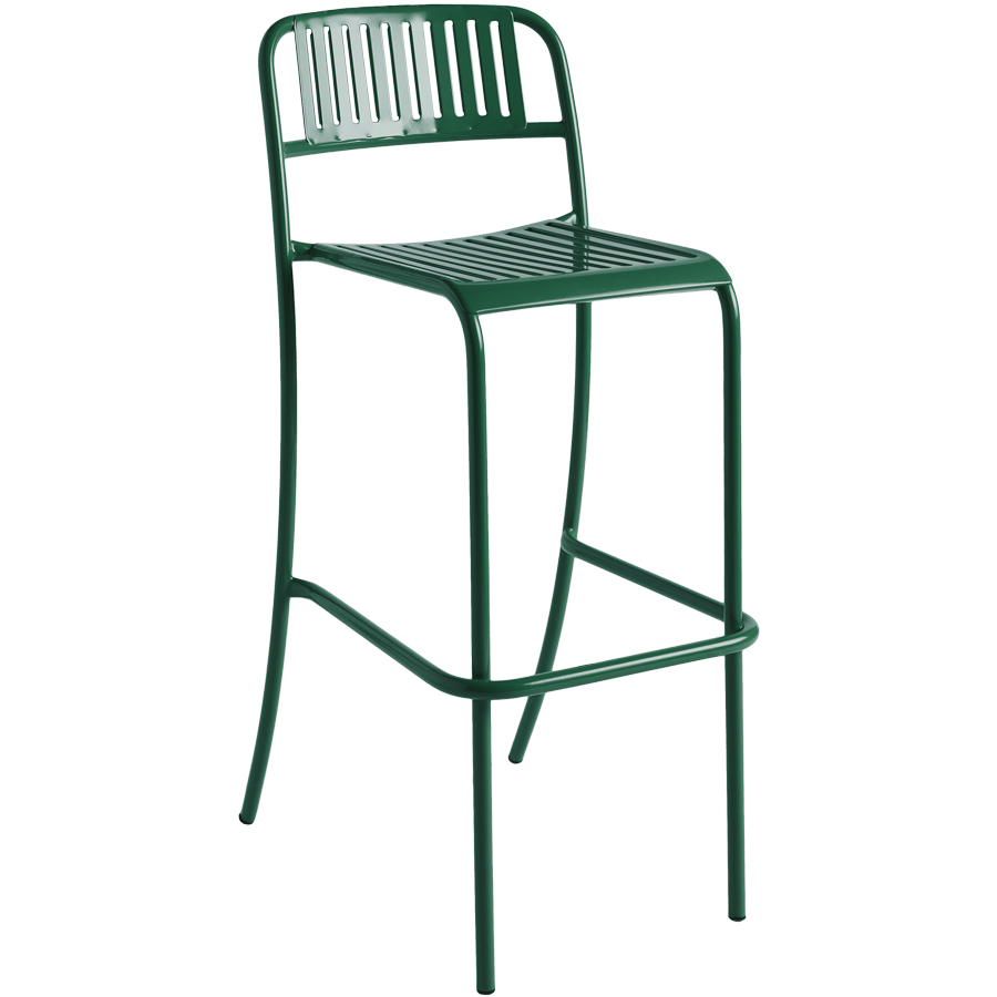 TOLIX SLATTED HIGH CHAIR STOOL - DYKE & DEAN