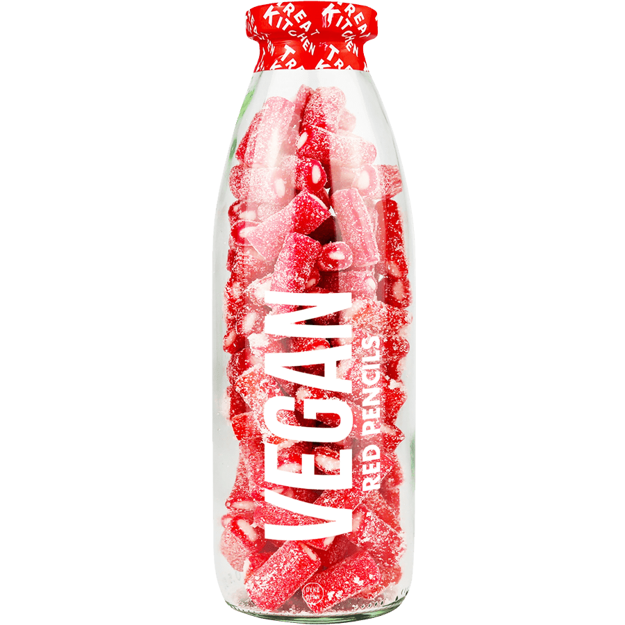 VEGAN STRAWBERRY PENCILS SWEET BOTTLE - DYKE & DEAN