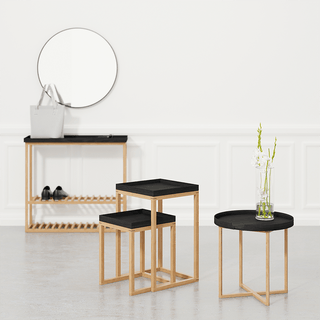 WIREWORKS NEST SIDE TABLES - DYKE & DEAN