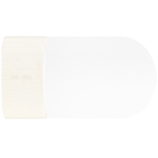 OFF WHITE CERAMIC REARWIRED LAMPS - DYKE & DEAN