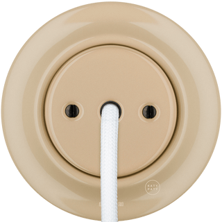 PORCELAIN WALL CABLE GLAND SOCKET SAND - DYKE & DEAN