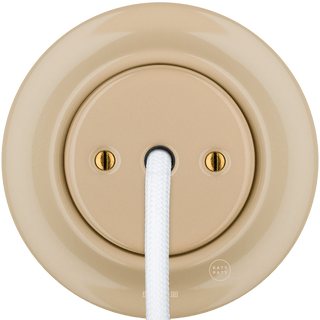 PORCELAIN WALL CABLE GLAND SOCKET SAND - DYKE & DEAN