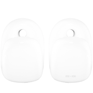 PORCELAIN WALL HOOK SET WHITE - DYKE & DEAN