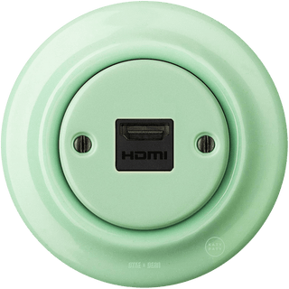 PORCELAIN WALL SOCKET MINT HDMI - DYKE & DEAN