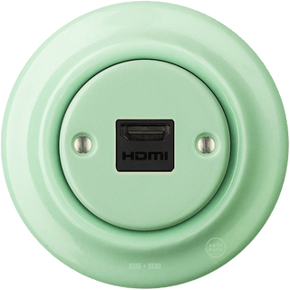 PORCELAIN WALL SOCKET MINT HDMI - DYKE & DEAN