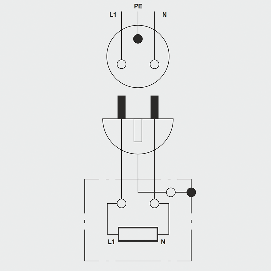 PORCELAIN WALL SOCKET SAND - DYKE & DEAN