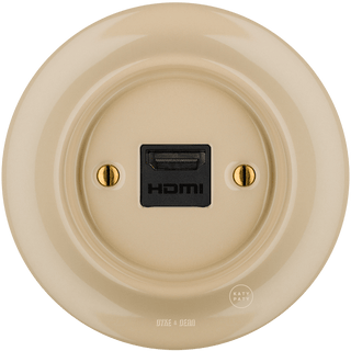 PORCELAIN WALL SOCKET SAND HDMI - DYKE & DEAN