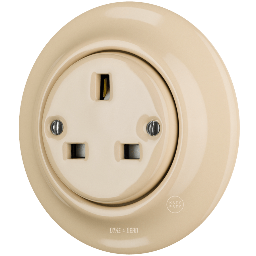 PORCELAIN WALL SOCKET SAND UK - DYKE & DEAN