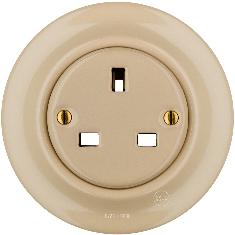 PORCELAIN WALL SOCKET SAND UK - DYKE & DEAN