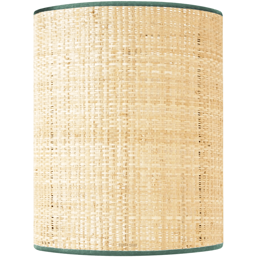 RAFFIA WALL LAMP TRIM OLIVE - DYKE & DEAN